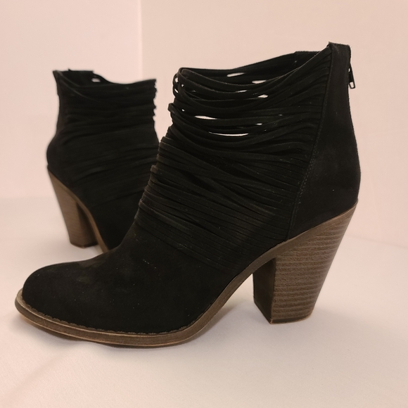 fergalicious black ankle boots